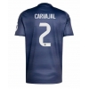 Camiseta Real Madrid Daniel Carvajal #2 Segunda Equipación Replica 2025-26 mangas cortas Camiseta Real Madrid Daniel Carvajal #2 Segunda Equipación Replica 2025-26 mangas cortas